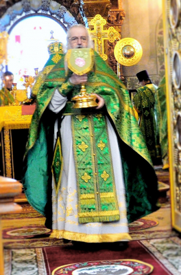 Торжества в день 43-летия служения в епископском сане митрополита Варнавы.