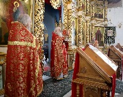 Божественная литургия. Великий вход.