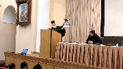 Отец Василий с приветственным словом к африканским благочинным