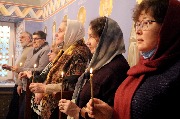 Панихида в домовом храме о упокоении члена Общественного совета при наместнике мужского монастыря