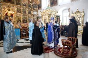 Молебное пение святителю Инокентию.