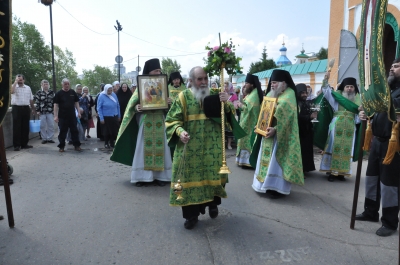 День Святаго Духа в Свято-Троицком мужском монастыре г.Чебоксары.
