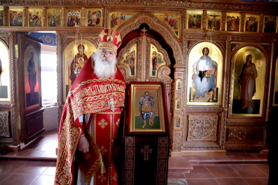 Празднование памяти Великомученика Феодора Стратилата