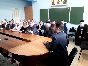 наместник архимандрит Василий (Паскье) принял участие в проекте «Открытый лекторий в соборе», 