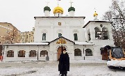 В Сретенском монастыре Москвы 

