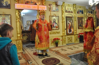 В Светлую субботу в храме святителя Николая г. Новочебоксарск.
