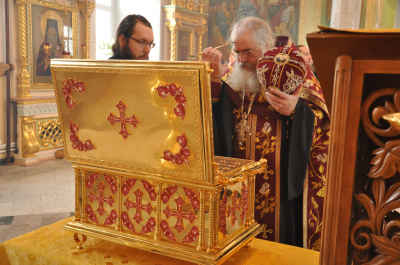 В Свято-Троицком мужском монастыре г. Чебоксары пребывают своими мощами новомученики и исповедники Земли Русской.
