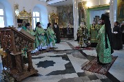 Молебен святым угодникам Божиим свт. Герману Казанскому и прп. Сергию Радонежскому.