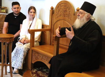 Разговор по душам православной молодежи с отцом наместником