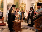 Лития на вечерне.