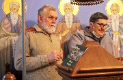 Панихида в домовом храме о упокоении члена Общественного совета при наместнике мужского монастыря