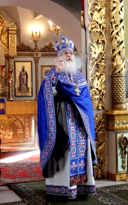 В Свято-Троицкой мужской обители совершили празднование чтимой иконы Божией Матери «Иверской».