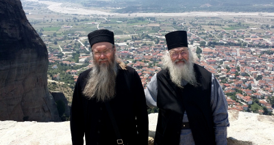 Паломнический визит архимандрита Василия (Паскье) в Грецию.