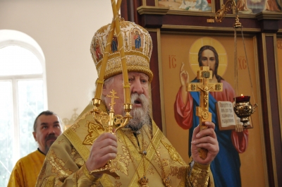 В Неделю 5-ю по Пятидесятнице, день памяти Равноапостольной Ольги, вел. княгини Российской, во Святом Крещении Елены.