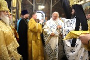 Божественная литургия во Введенском кафедральном соборе