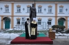 Памятник святителю Герману Казанскому в Свято-Троицком мужском монастыре г. Чебоксары.