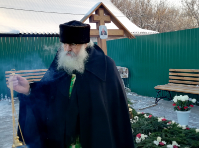 В день полугода после кончины митрополита Чебоксарского и Чувашского Варнавы