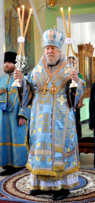 Толгской иконы Божией Матери - престольный праздник в Свято-Троицком мужском монастыре г. Чебоксары.