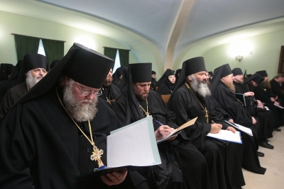 Собрание руководителей епархиальных структур, ответственных за монастыри.