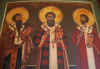 Собор вселенских учителей и святителей Василия Великого, Григория Богослова и Иоанна Златоустого.