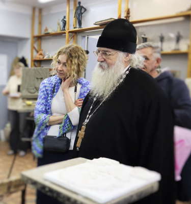 Архимандрит Василий у студентов Чувашского государственного педагогического университета им. И. Я. Яковлева.