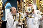 Божественная литургия. Великий вход.