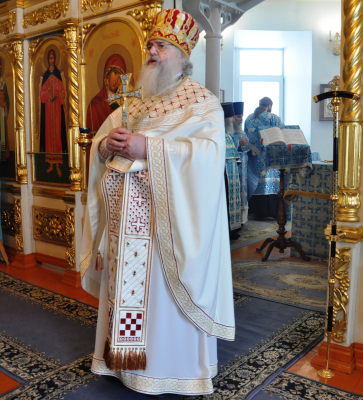 Празднование Всех преподобных отцов, в подвиге просиявших и память Сщмч. Харалампия в Свято-Троицком мужском монастыре г. Чебоксары.