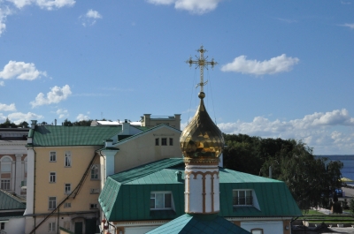 Духовный концерт с колокольным перезвоном "Град и монастырь сплетение судеб" к 450 - летию Свято-Троицкого мужского монастыря.