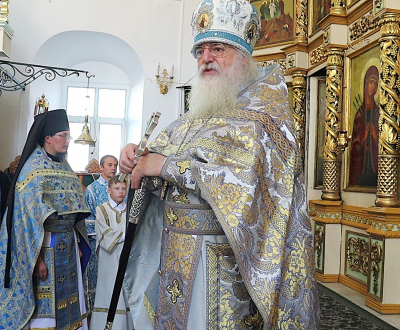 Молебен для учащих и учащихся при начале учения