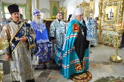 Встреча архиерея. Начало праздничного богослужения.