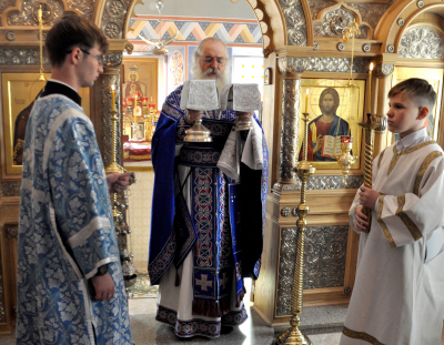 Богослужение перед началом учебного года.