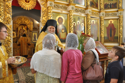 Неделя 10-я по Пятидесятнице в Свято-Троицком мужском монастыре г. Чебоксары