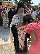 Крестный ход на острове Корфу в Греции в память о спасении острова от турецкого нашествия в 1716 году
