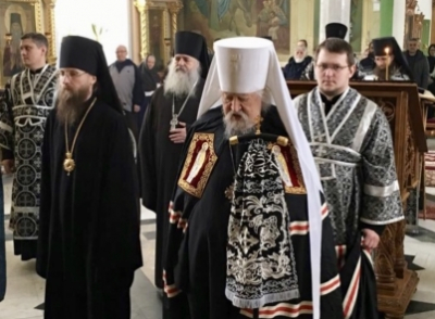 Великий вторник в Свято-Троицком мужском монастыре г.Чебоксары.