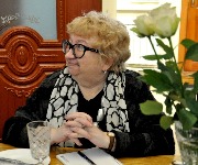 Секретарь Общественного Совета Сергеева Ольга Юрьевна - культуролог, преподаватель, кандидат педагогических наук, доцент, заслуженный работник образования Чувашской Республики.