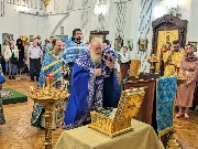 В храме святителя Николая Мирликийского в Новой Слободе г. Москвы