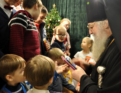 Рождественский концерт Воскресной школы при Свято-Троицком мужском монастыре г. Чебоксары.