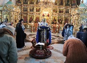 Молебен Пресвятой Богородице.