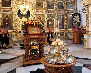 Лития накануне праздника. Освящение хлебов.