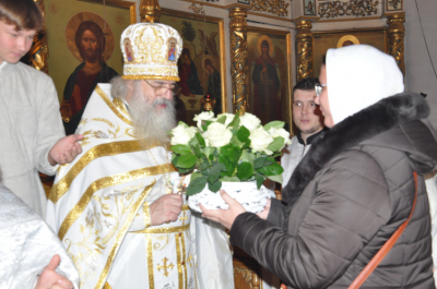 РОЖДЕСТВО ХРИСТОВО. Богослужение в Свято-Троицком мужском монастыре г. Чебоксары.