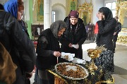 Освященное коливо попробовали все прихожане.
