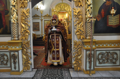 В день памяти Усекновения главы Пророка, Предтечи и Крестителя Господня Иоанна.