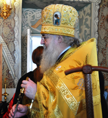 Богослужение в Неделю о Страшном Суде.