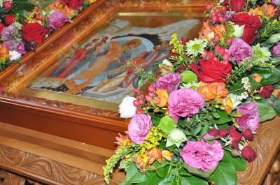 Среда Светлой седмицы в Свято-Троицком мужском монастыре г. Чебоксары.