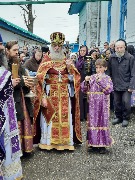 Крестный ход в селе М. Чурашево в праздник сщмч. Николая Троицкого.