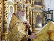 Проповедь наместника после богослужения