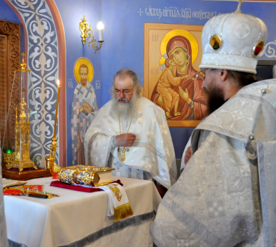 Освящение храма великомученика Феодора Стратилата.
