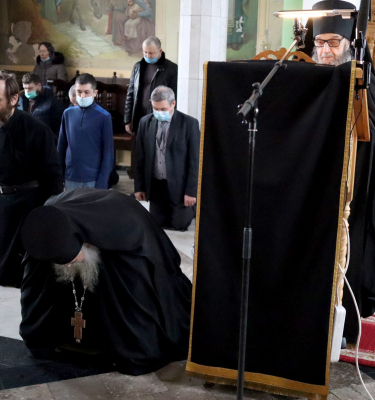 Вторник первой седмицы Великого поста. Великое повечерие с чтением Великого канона прп. Андрея Критского.