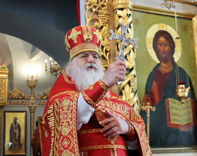 Празднование памяти Великомученика Феодора Стратилата