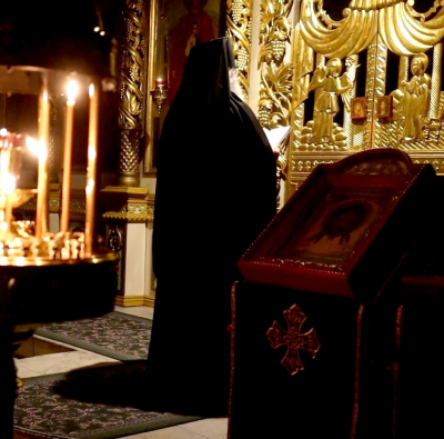 В среду вечером первой седмицы Великого поста Великое повечерие с чтением покаянного канона прп. Андрея Критского